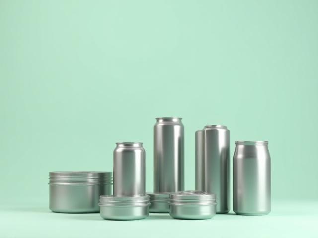 アルミ缶の製品群