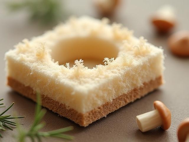 キノコ由来素材のクッション材